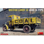 BRITISH LORRY LGOC 3t B-TYPE KIT 1:35 Miniart Kit Camion Die Cast Modellino