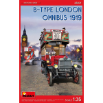 B-TYPE LONDON OMNIBUS 1919 KIT 1:35 Miniart Kit Auto Die Cast Modellino