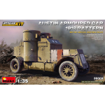 AUSTIN ARMORED CAR 1918 PATTERN BRITISH SERVICE INTERIOR KIT 1:35 Miniart Kit Mezzi Militari Die Cast Modellino