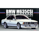 BMW M635 CSI WHITE KIT 1:24 Fujimi Kit Auto Die Cast Modellino