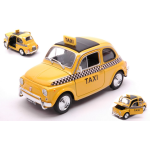 FIAT 500 L TAXI NEW YORK CITY 1:24 Welly Taxi Die Cast Modellino